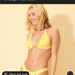 Wild Fable Yellow Floral Bikini